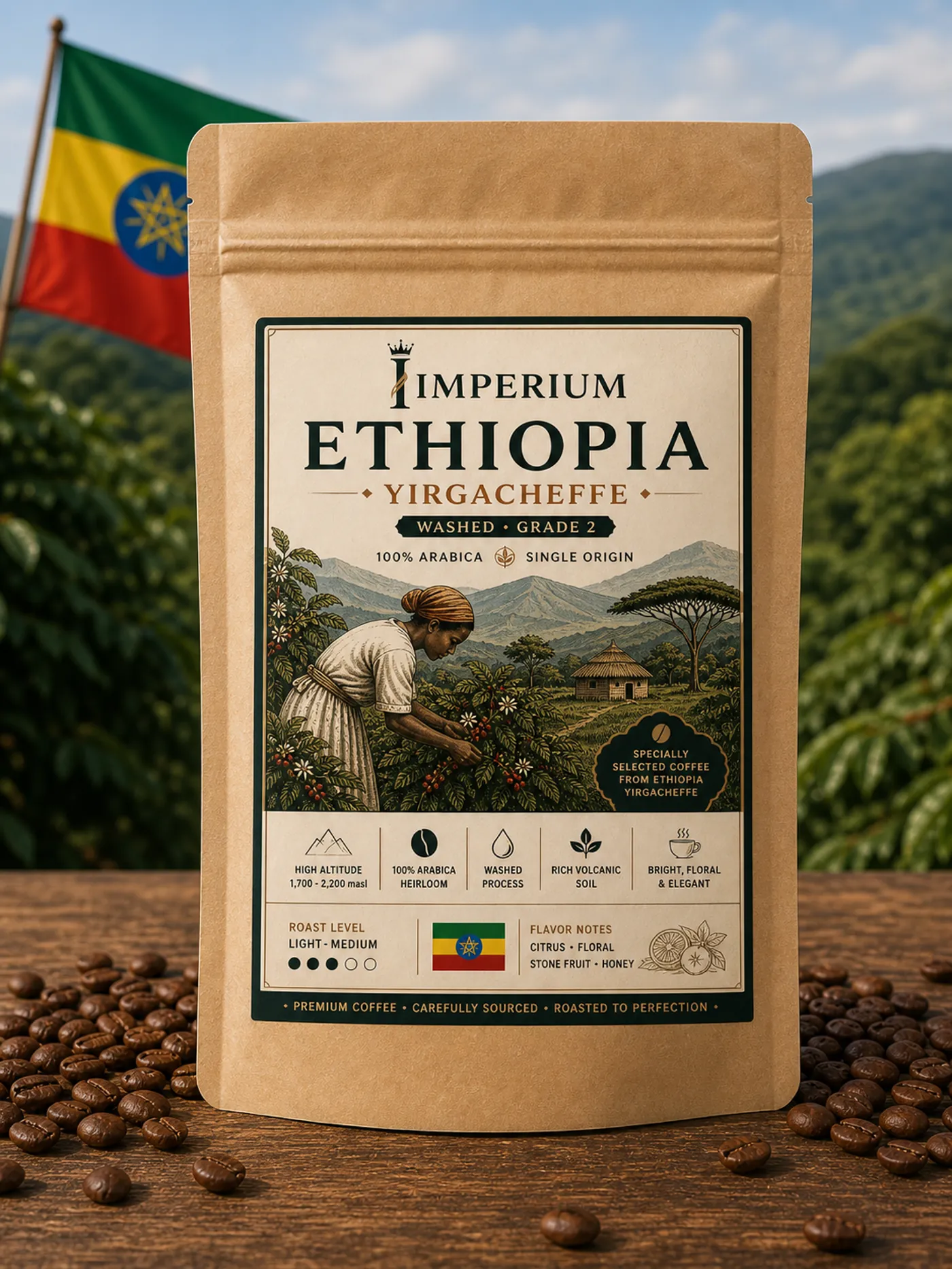 Imperium Ethiopia Yirgacheffe coffee