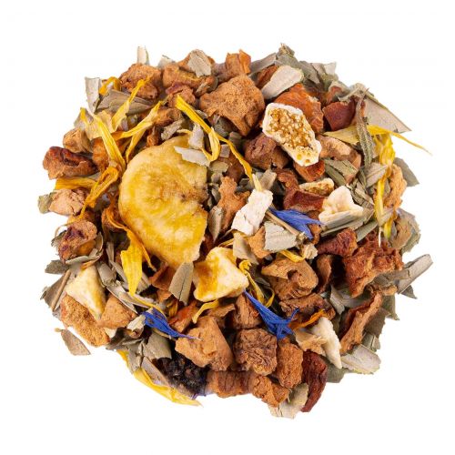 Organic mango blood orange tea loose leaf fruit blend