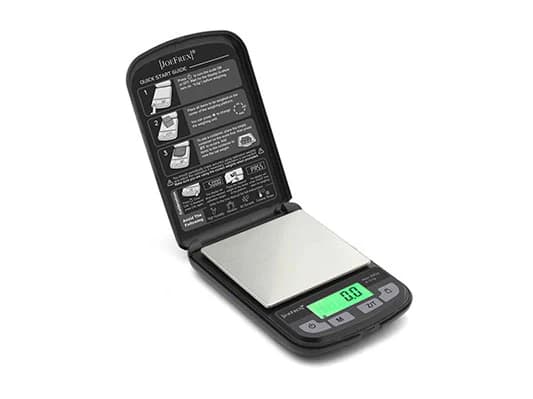 Digital Coffee Scale with 0.1g precision and 500g capacity for accurate coffee brewing