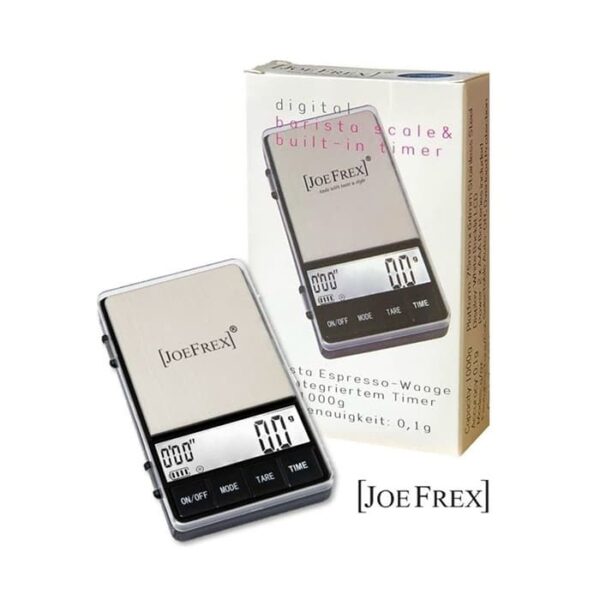 Digital coffee scale with timer for espresso and pour-over brewing