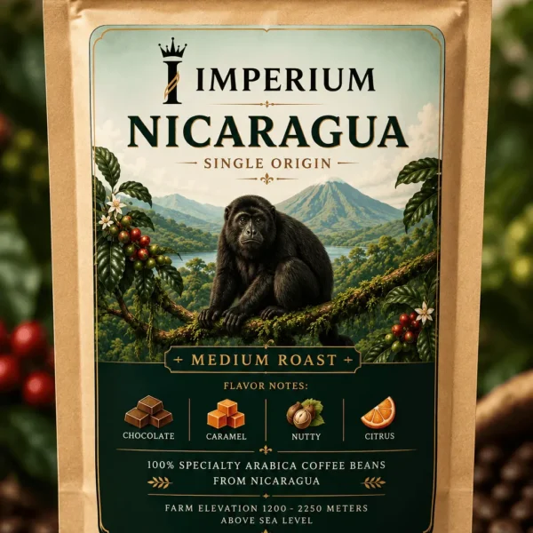 Imperium Nicaragua coffee – premium Nicaraguan coffee freshly roasted in Cyprus